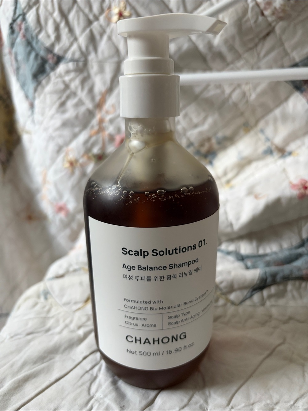 Chahong Scalp Solutions 01 Age Balance Shampoo citrus volume fullness anti-aging